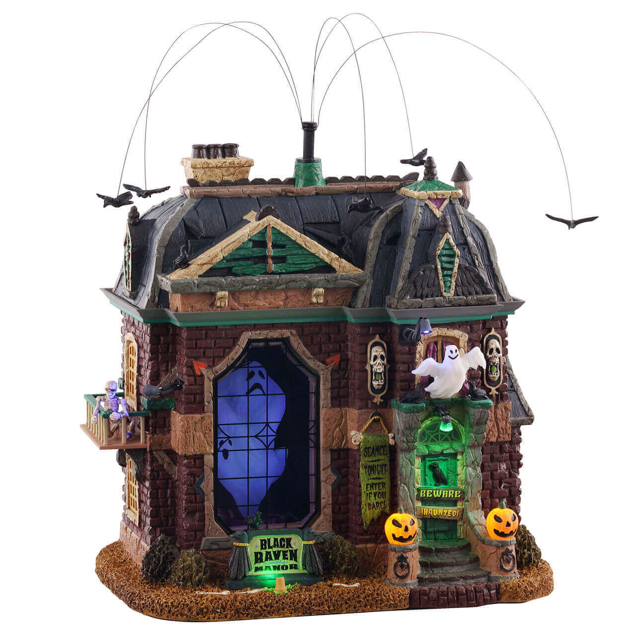 LEMAX Black Raven Manor, with 4.5V Adaptor #05605
